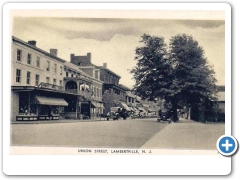 Lambertville - Union street - 1940s