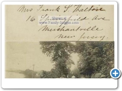 Lambertville - River Road - 1906