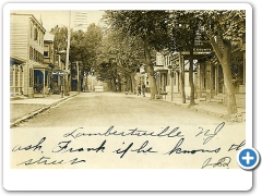 Lambertville - A street scene - 1907