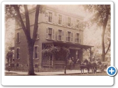 Lambertville - A residence in town - c 1910