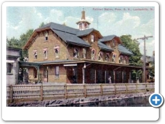 Lambertville - PRR BelDel Railrosd Station - c 1910