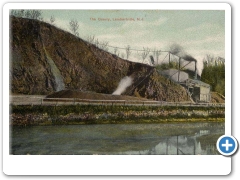 Lambertville - A quarry near town - c 1910