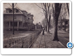 Lambertville - A view of North Union Street - 1911