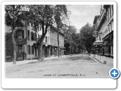 Lambertville - Union Street Stores - 1907