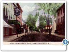Lambertville - Union Street Looking South - c 1910