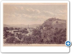 Milford - Bird's Eye From the Cemetery - 1909