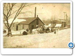 A winter scene in Milford - 1913