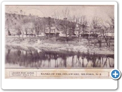 Milford - Homes Along the Delaware River - 1909