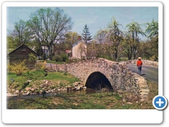 Mountainville- Stone Bridge And House - 1953