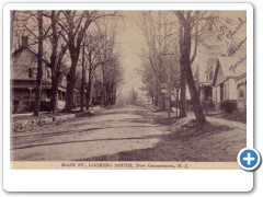 New Germantown - Main Street Looking South - c 1910