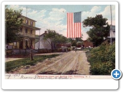 Pattenburg - Main Street, The Pattenburg House Hotel and Bowly's Cafe - 1907