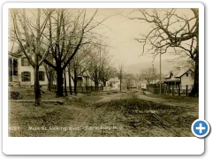 Pattenburg - Main Street looking West - Around 1910
