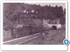 Pattenburg - LVRR Tunnel - John Wilkes Eastbound - 1958