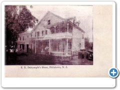 Pittstown - Dalrymples General Store - 1909