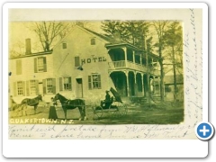 Quakertown - The Feanklin House Hotel - 1906