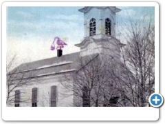 Quakertown - The Methodist Episcopal Church - In Winter - 1911