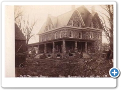 Quakertown vicnity - Woolverton Mansion - 1907