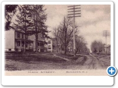 Ringoes - Main Street - 1908