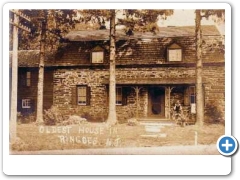 Ringoes - The Lafayette House - The oldest house in Eingoes - 1908