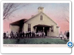 ringoes - Public School and Students - 1909