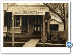 Ringoes - Restaurant and store - William Case proprieter - Close up  - c 1910