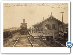 Ringoes - Ringoes Railroad Station - c 1910
