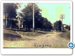 Ringoes - Street scene - c 1910