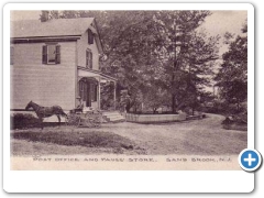 Sand Brook - Faus's Store And Post Office - 1909