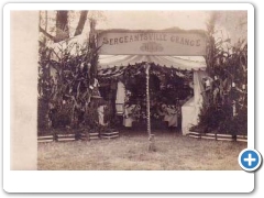 Sergeantsville - A picture from the Grange Fair - 1908