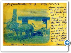 Sergeantsville - Farm Scene - 1906