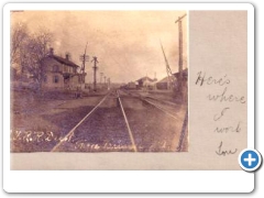Three Brdges - Lehigh Valley Railroad - station and Freght House? - 1910