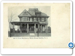 White House Station - M R Cook Residence - 1909