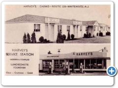 White House - Harvey's Filling Station - 1940s