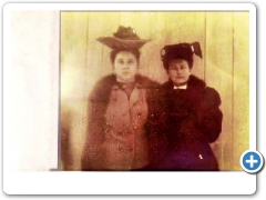 White House - Miss VanFleet and an unidentified friend - c 1910