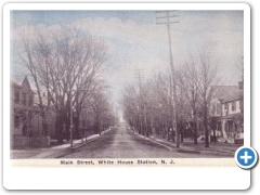 White House Station - Main Street view - 1908
