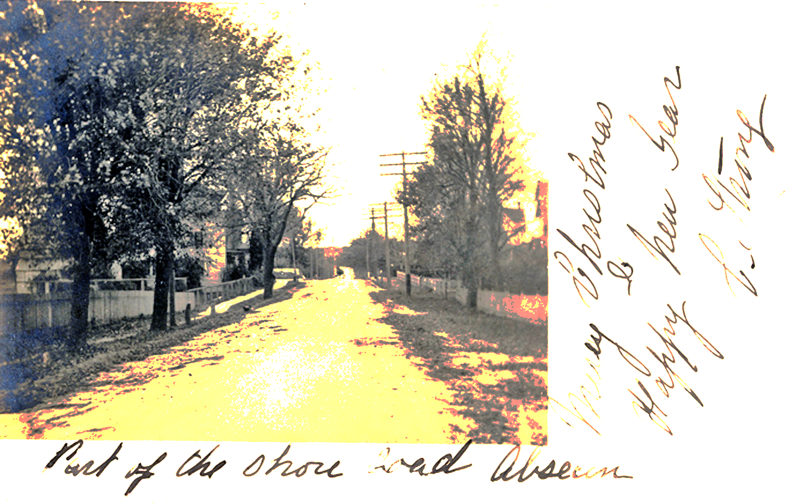 Absecon - Street scene - 1908