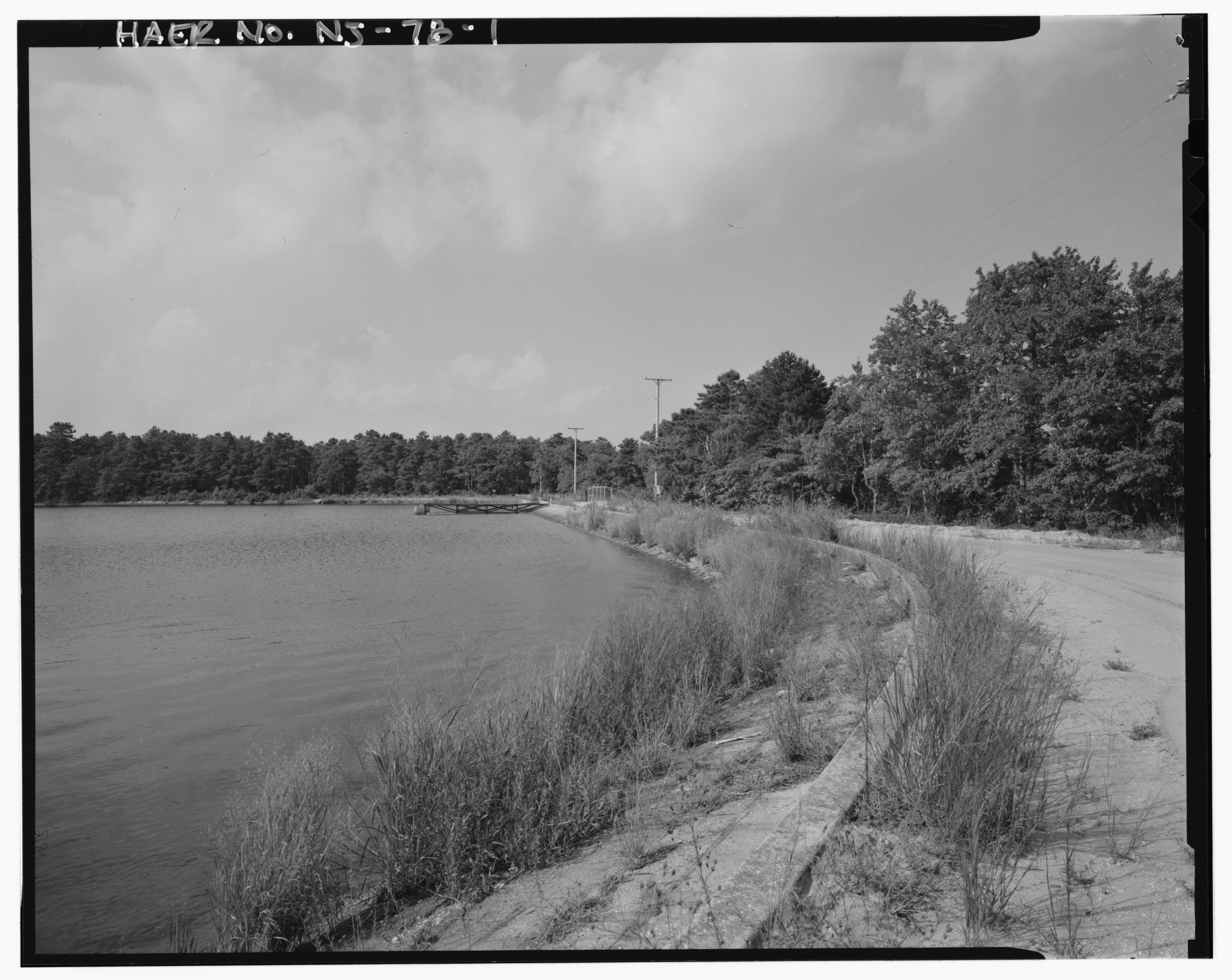 Absecon vicinity - Upper Doughty Dam - About 200 feet from Garden State Parkway - HABS