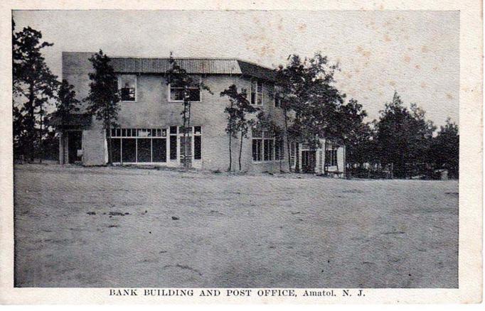 Amatol - Bank Building and Post Office - c 1920