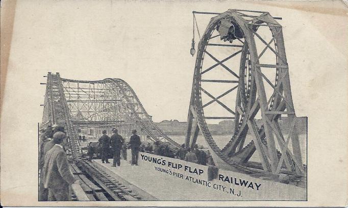 ATlantic City - Youngs Pier - Youngs Flip Flap Railway - 1901