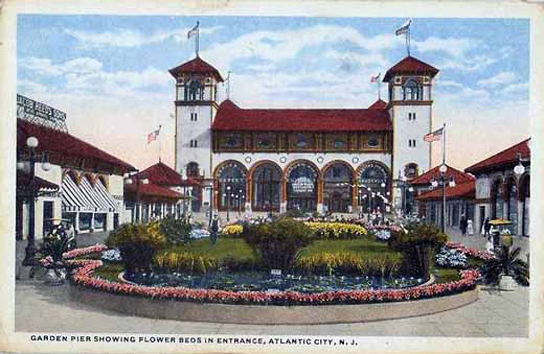 Atlantic City - At Garden Pier - 1920s