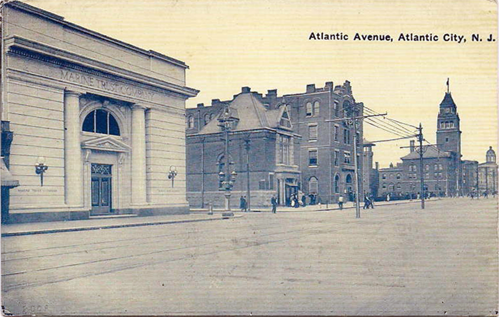 Atlantic City - Atlantic Avenue - 1911