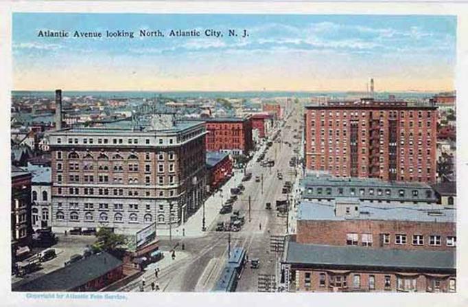 Atlantic City - Atlantic Avenue - 1920s