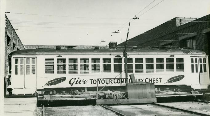 Atlantic City - Atlantic City Transit Co Trolley Car Number 5846 - 1949