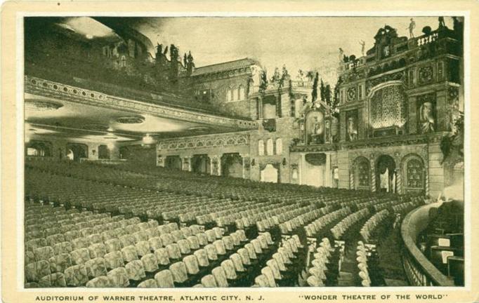 Atlantic City - Auditorium of the Warner Theater