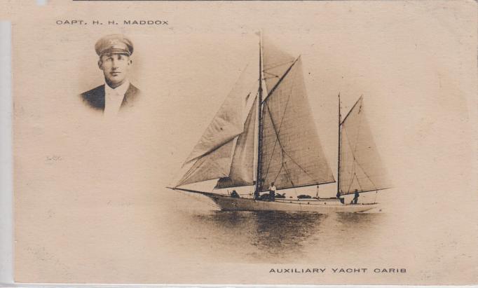 Atlantic City - Auxiliary Yacht Carib - Capt. H.H. Maddox - 1907 - New Jersey