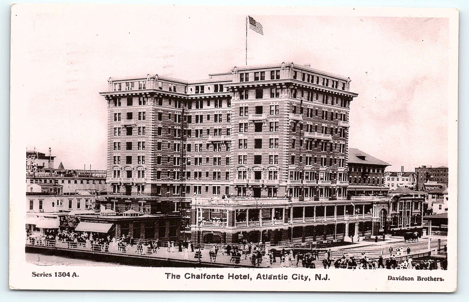 Atlantic City - Chalfonte Hotel - Davidson Brothers - 1908