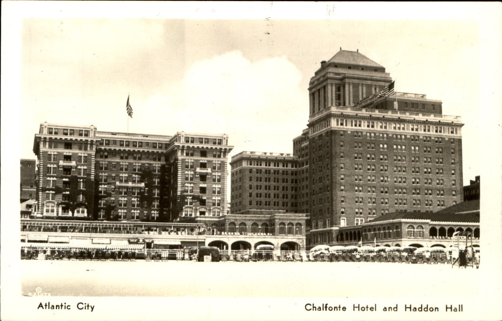 Atlantic City - Chalfonte and Haddon Hall Hotels - 1844