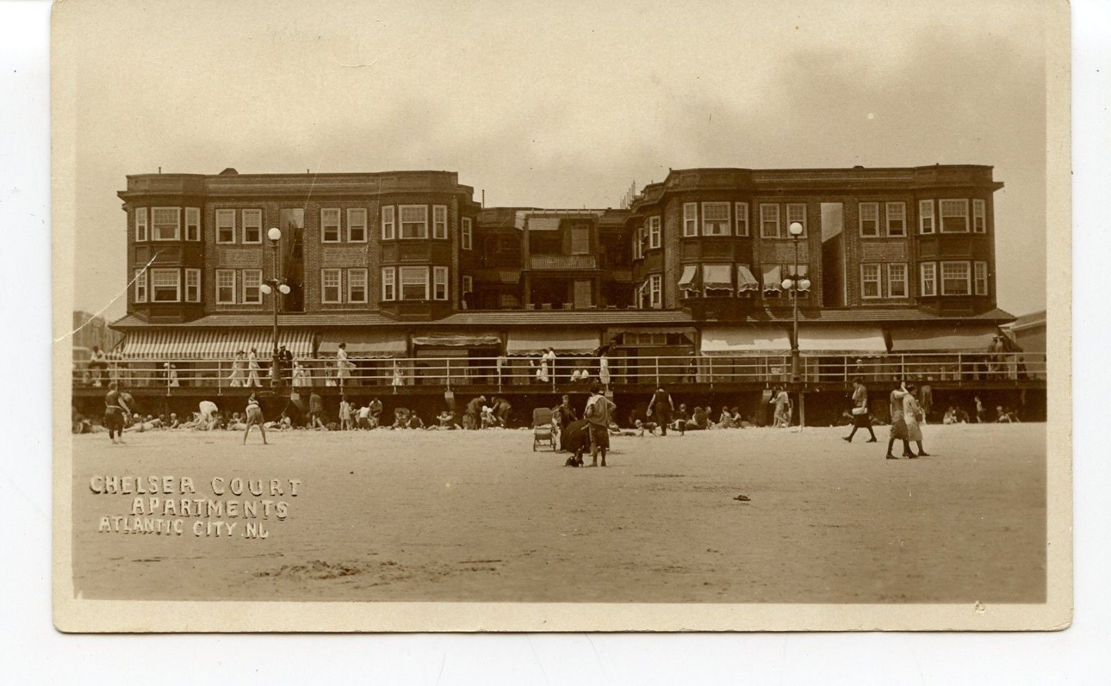 Atlantic City - Chelsea Court Apartments - c 1920