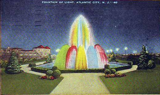 Atlantic City - Fountain of Light