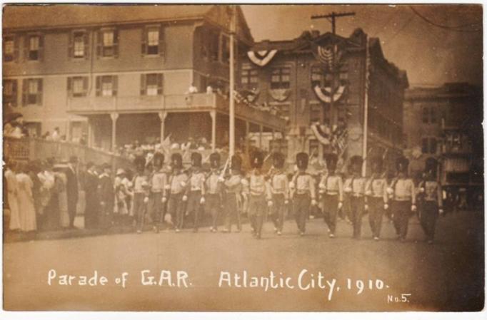 Atlantic City - GAR Parade - 1910